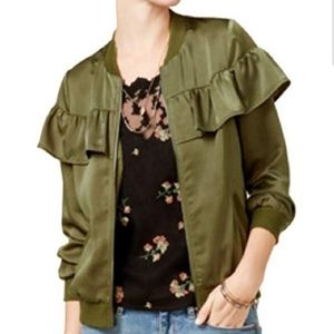 Nwt! American Rag Dusty Olive light Bomber jacket.